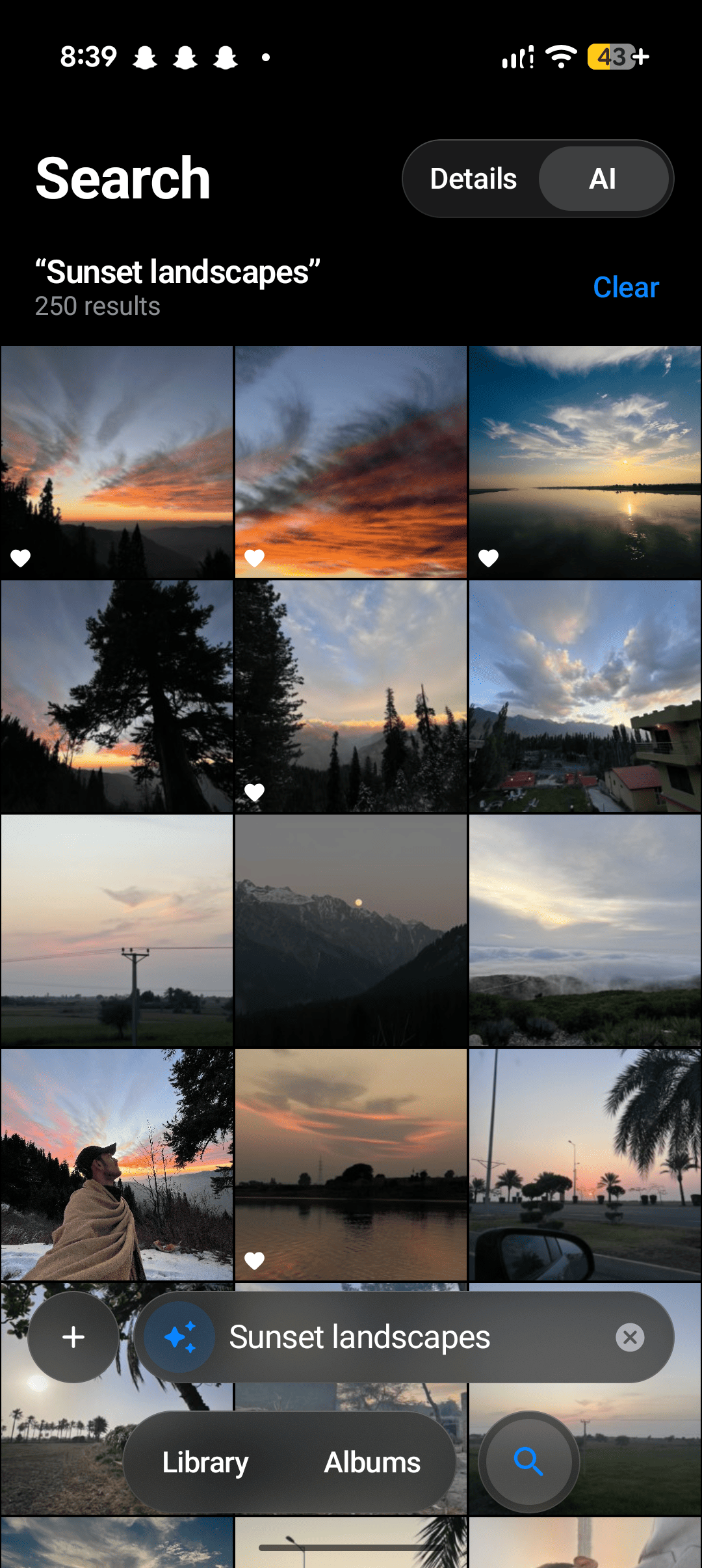 AIPhotos text search
